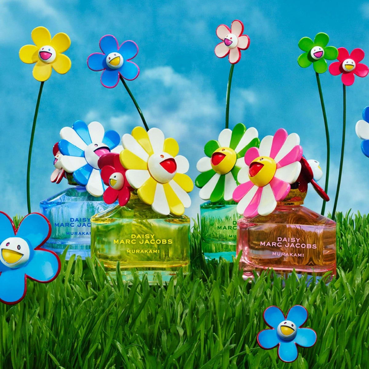 Marc Jacobs Daisy Murakami Green Eau De Parfum 50ml Spray - Tophatter Daily Deals