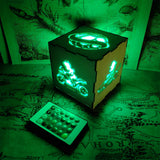 Mario Kart Inspired Night Light Wooden Cube Light - Tophatter Daily Deals