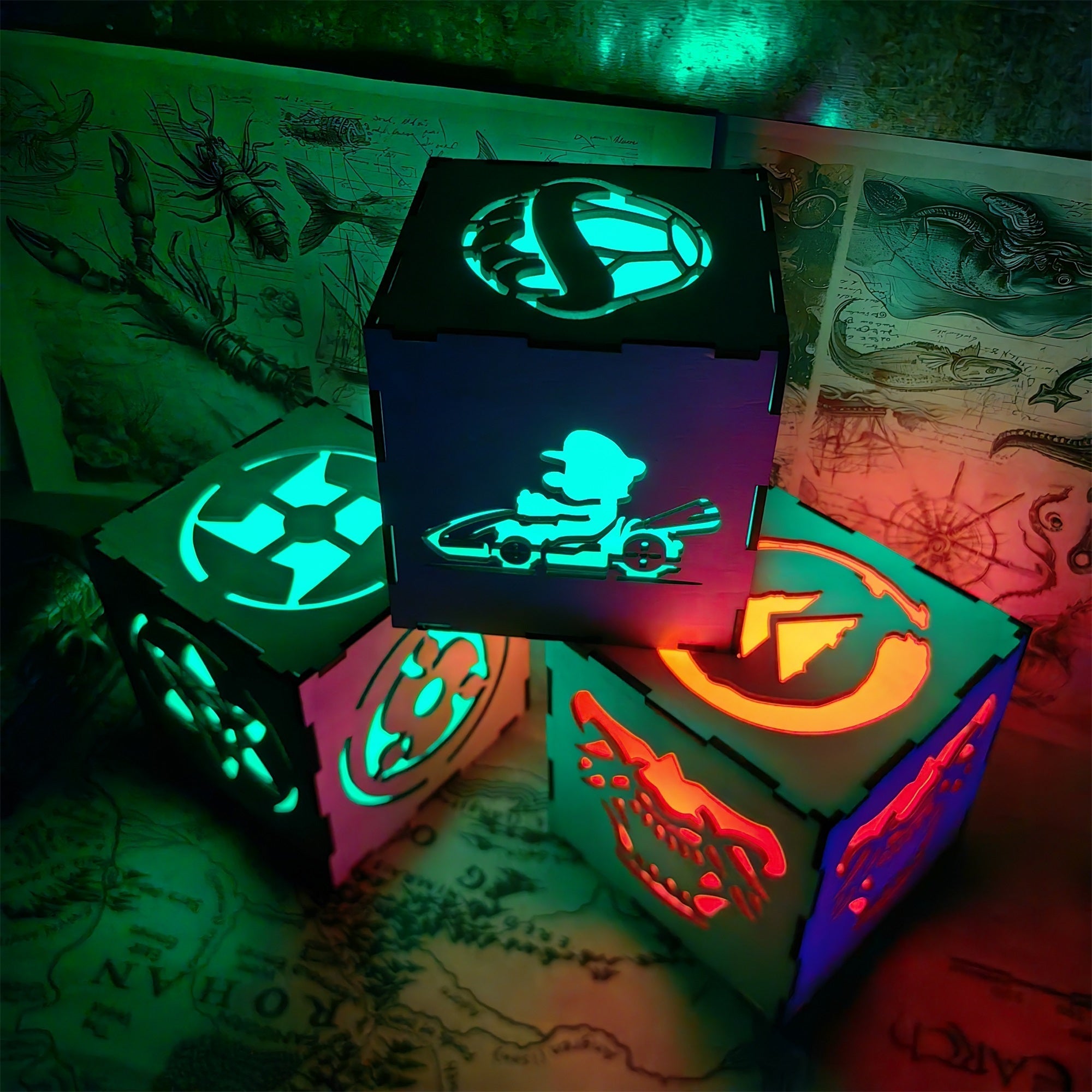 Mario Kart Inspired Night Light - Tophatter Daily Deals