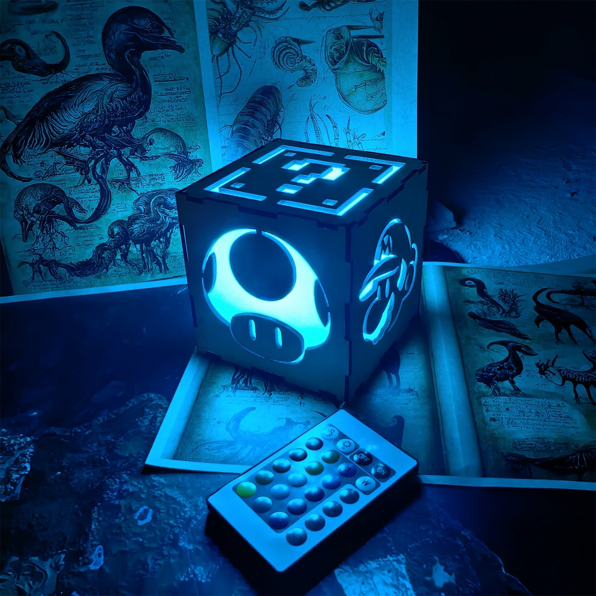 Handmade Mario-Inspired Night Light - Tophatter Daily Deals