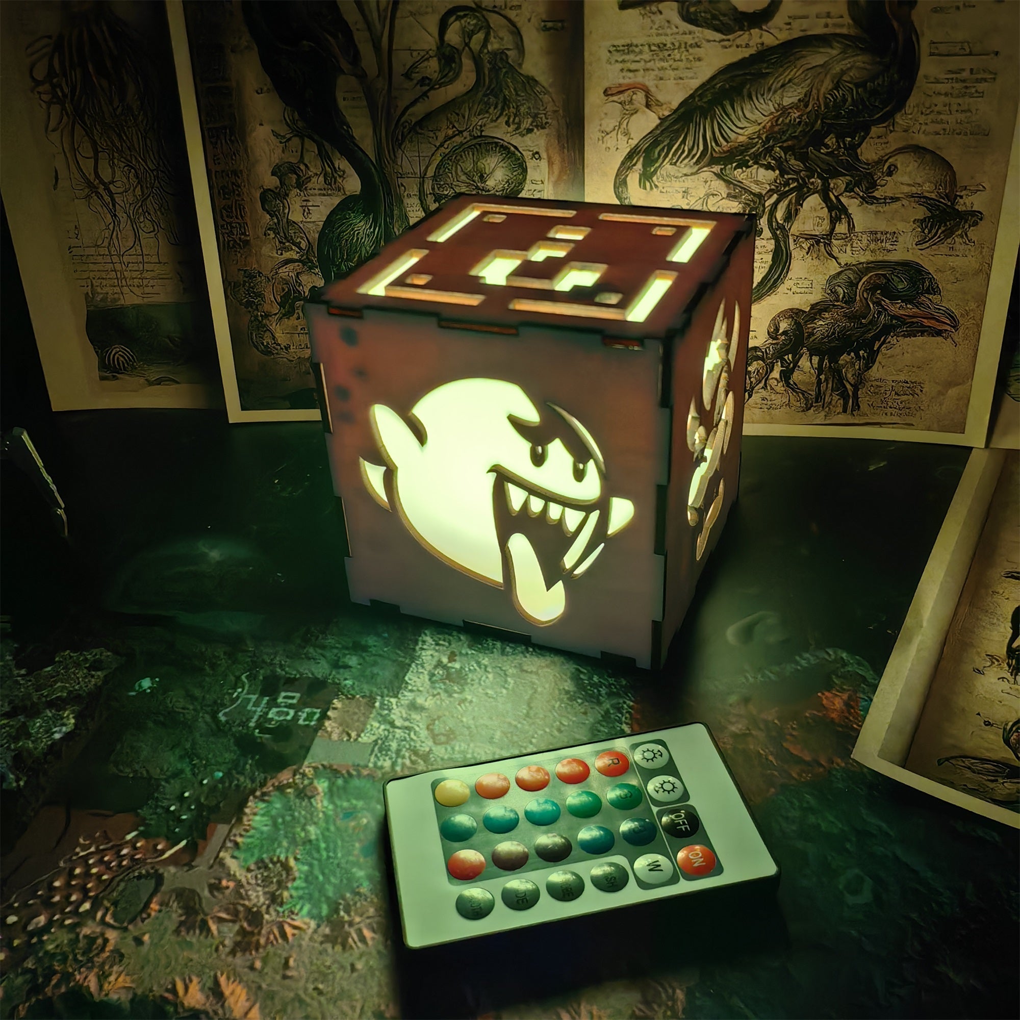 Handmade Mario-Inspired Night Light - Tophatter Daily Deals