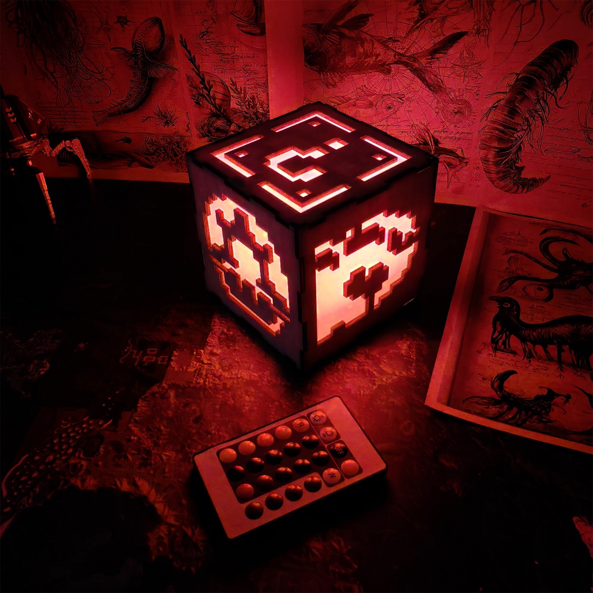 Classical Game Fire Flower Inspired Night Light Room Decor - Tophatter Daily Deals