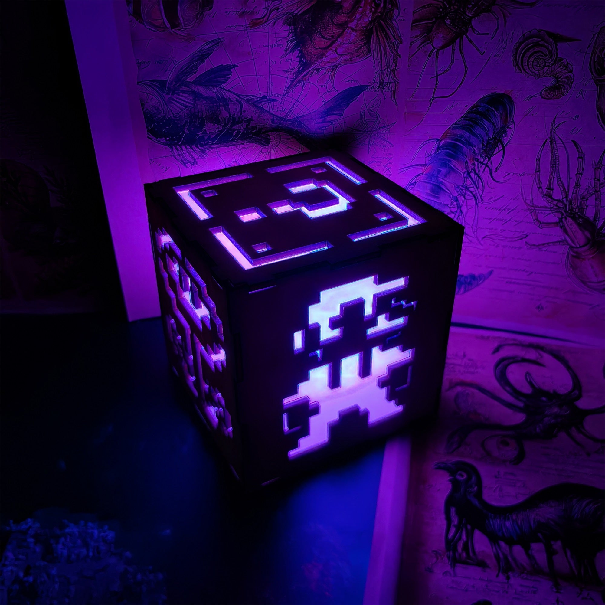 Classical Game Fire Flower Inspired Night Light Room Decor - Tophatter Daily Deals