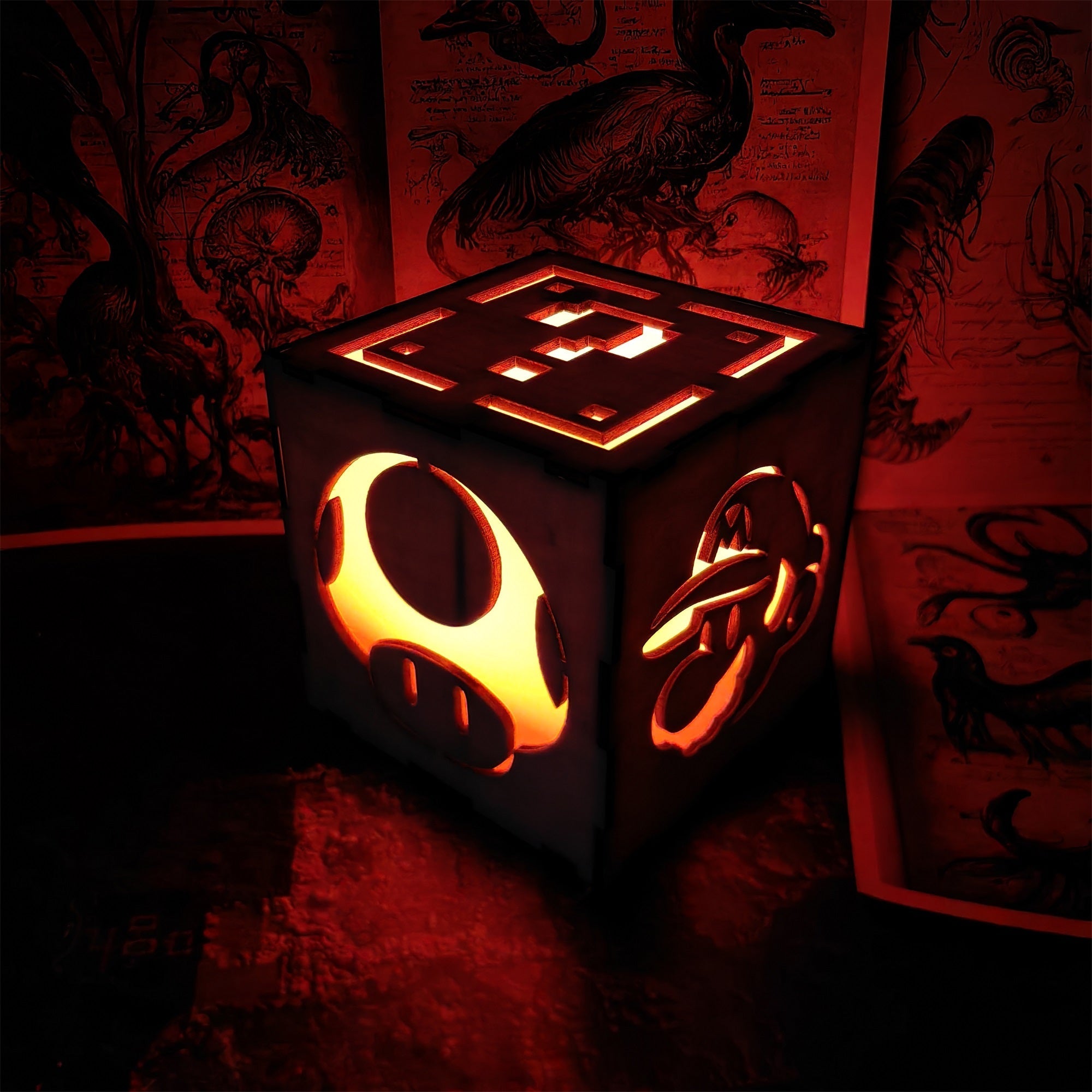 Handmade Mario-Inspired Night Light - Tophatter Daily Deals