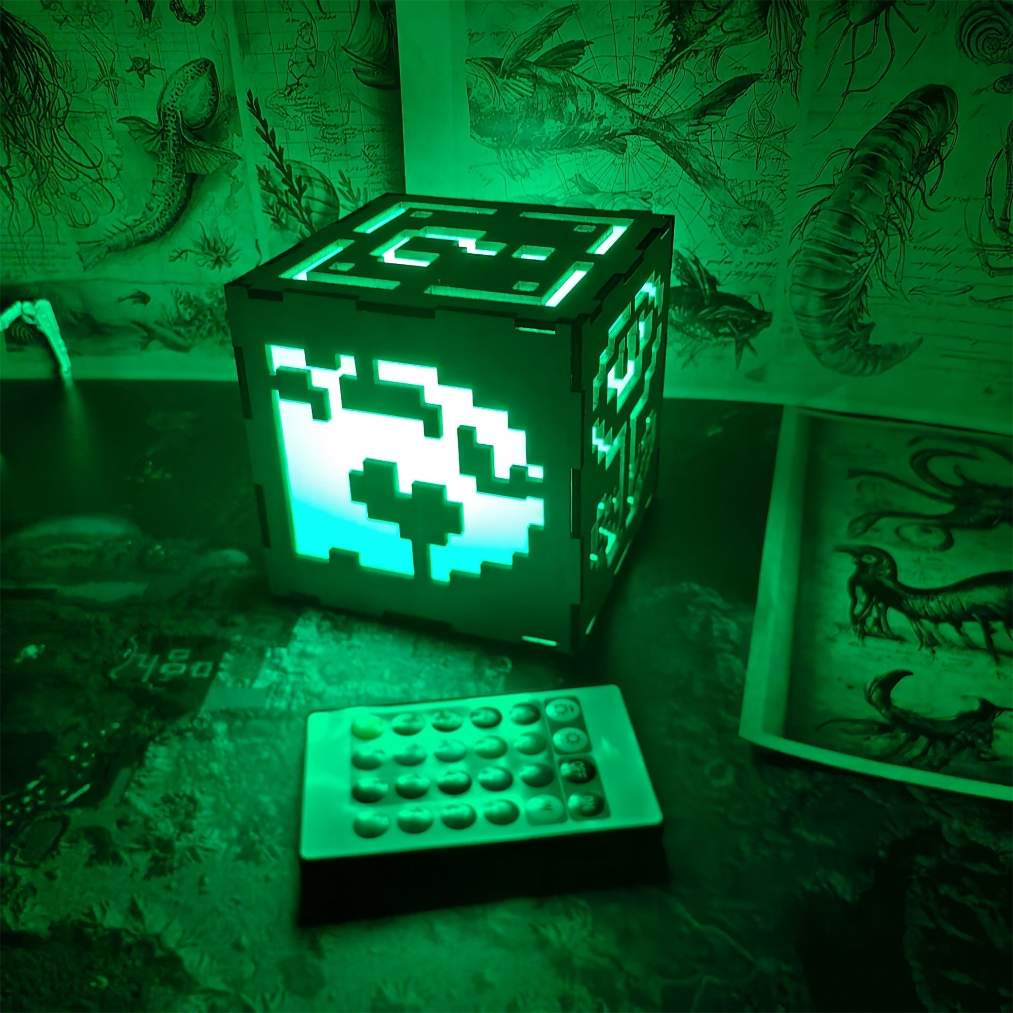 Classical Game Fire Flower Inspired Night Light Room Decor - Tophatter Daily Deals