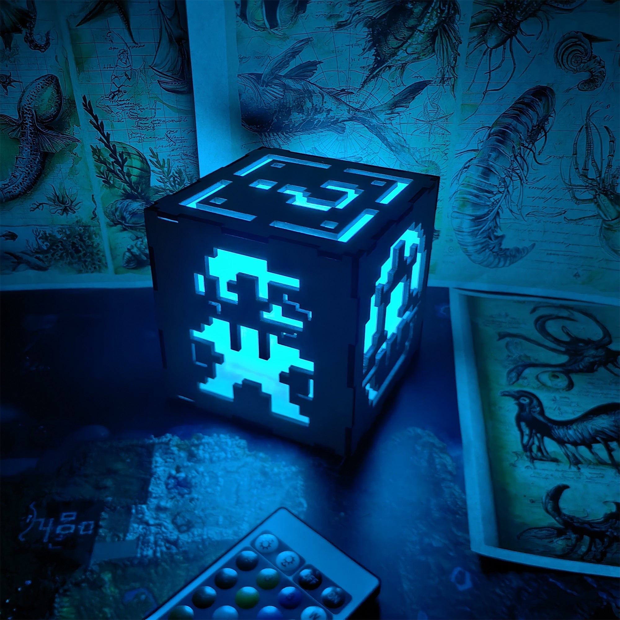 Classical Game Fire Flower Inspired Night Light Room Decor - Tophatter Daily Deals