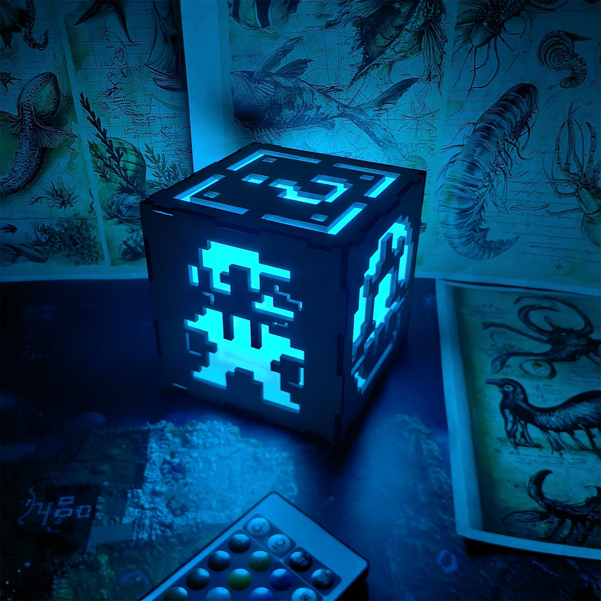 Classical Game Fire Flower Inspired Night Light Room Decor - Tophatter Daily Deals