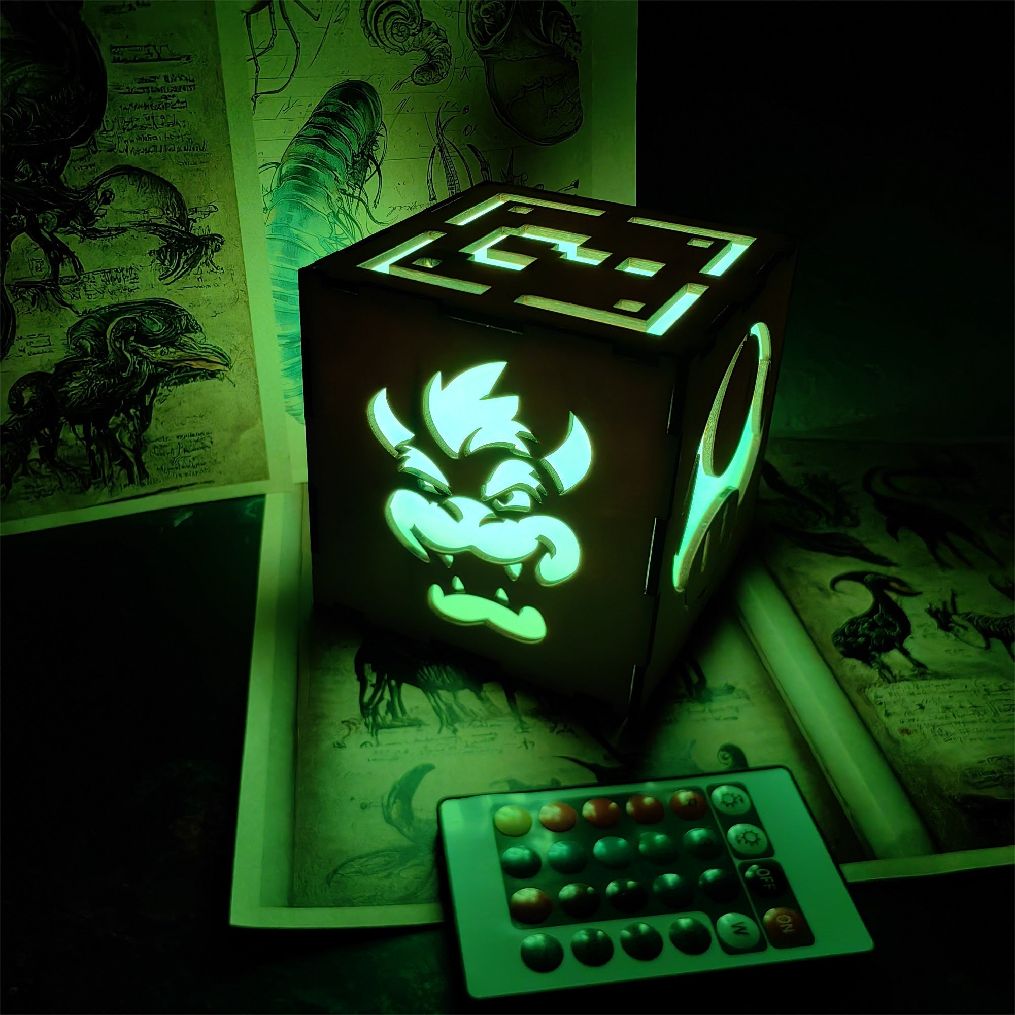 Handmade Mario-Inspired Night Light - Tophatter Daily Deals