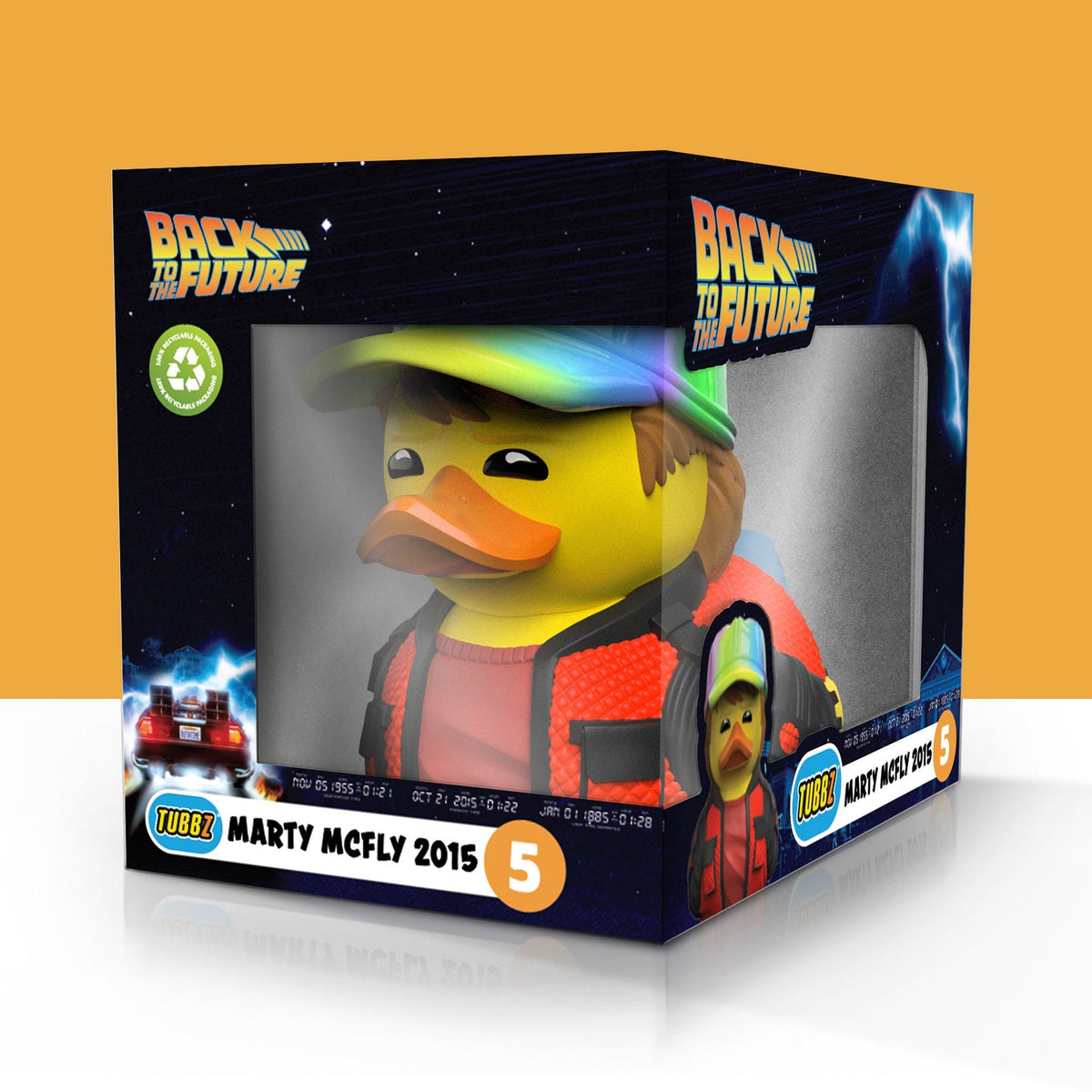 Back to the Future: Marty McFly 2015 TUBBZ (Boxed Edition) TUBBZ Collectible Duck - Tophatter Daily Deals