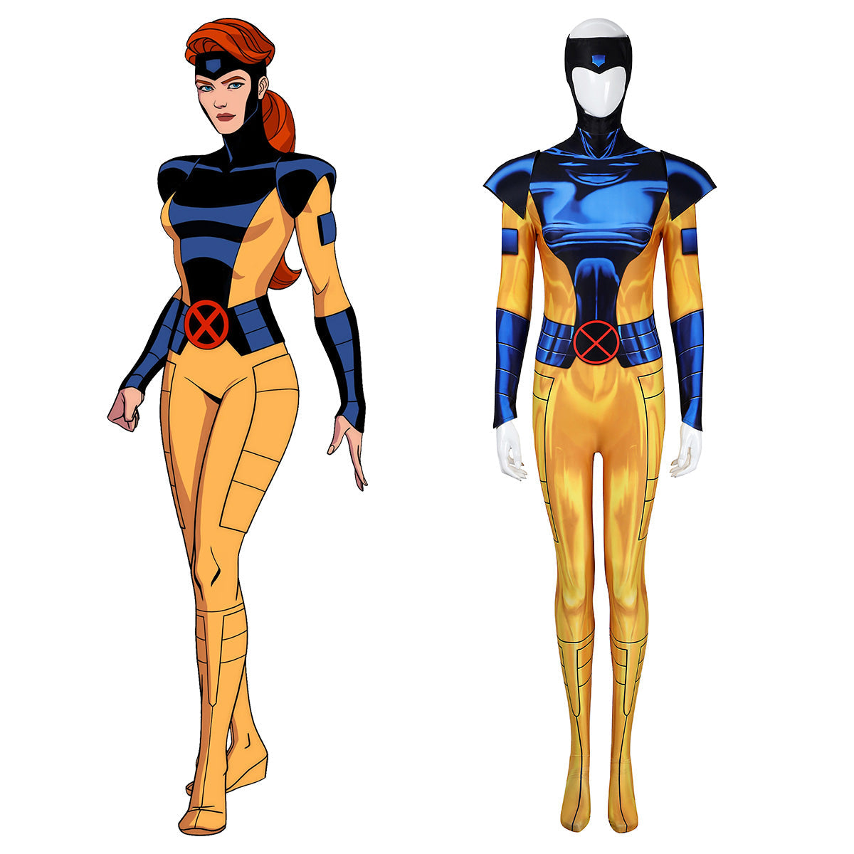 Marvel Legends X-Men '97 Jean Grey Summers Phoenix Cosplay Costume Costume - Tophatter Daily Deals