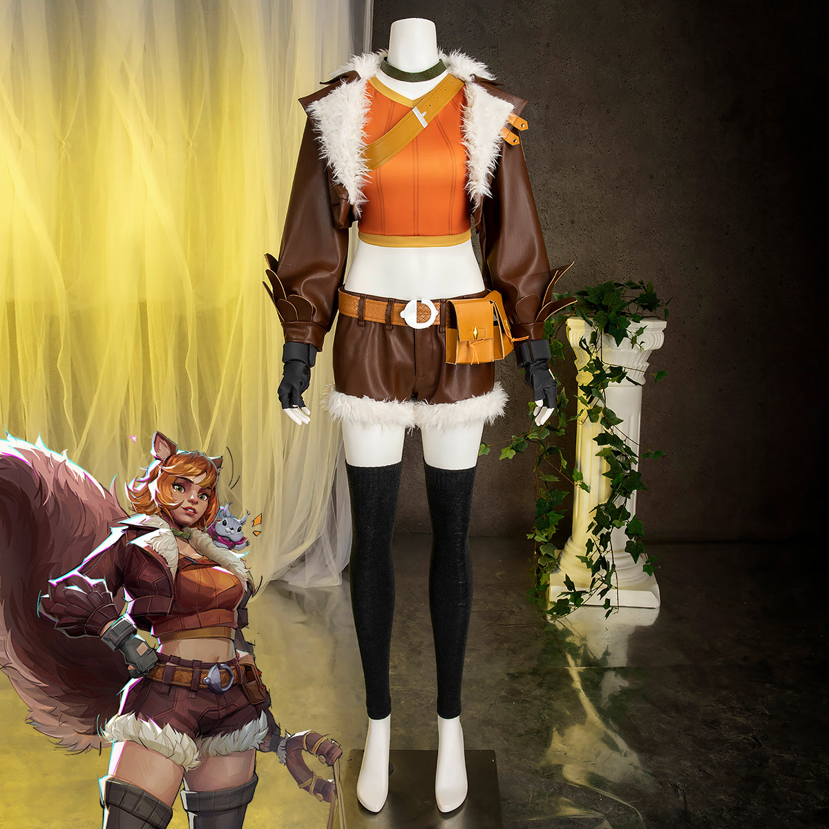 MAV Rivals Squirrel Girl Cosplay Costume - Tophatter Daily Deals