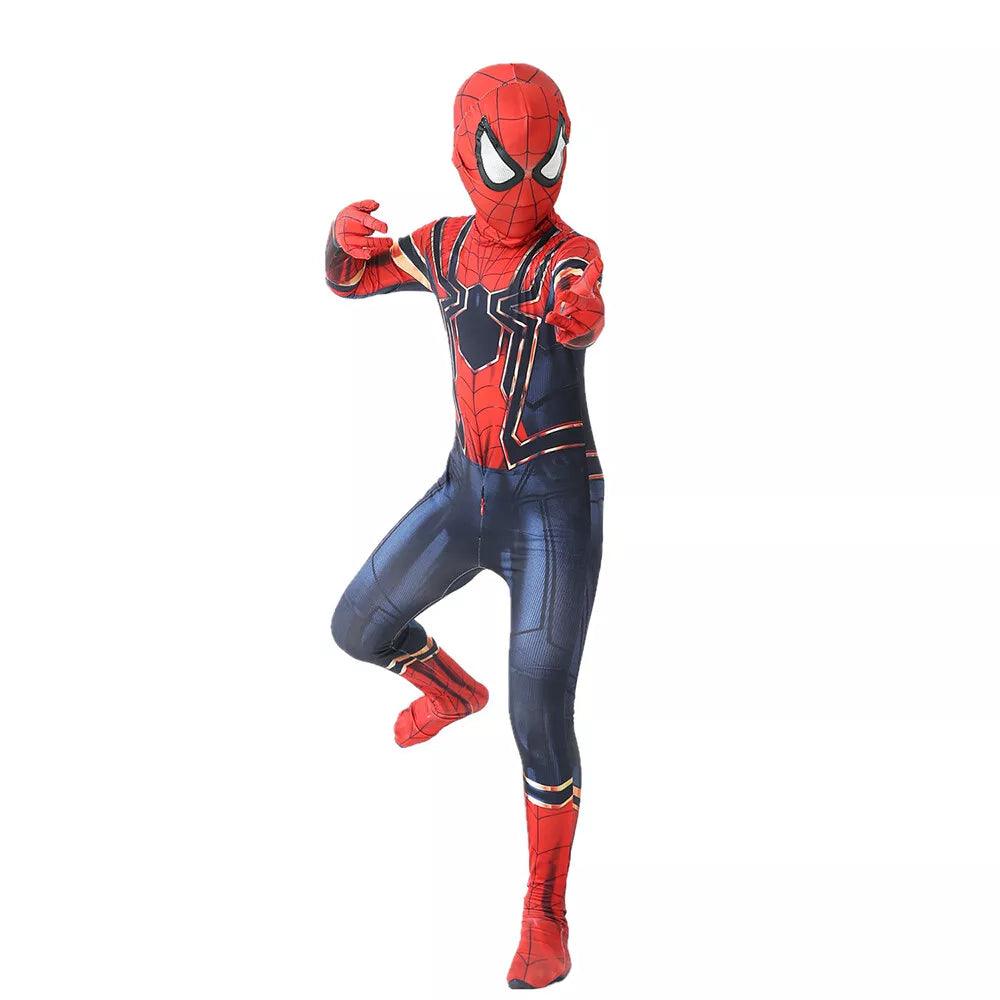Spider Man Costume - Kids Spiderman Boy Miles Morales Tobey Maguire Outfits Jumpsuit Cosplay Costume Marvel Festive & Franchise - Tophatter Daily Deals