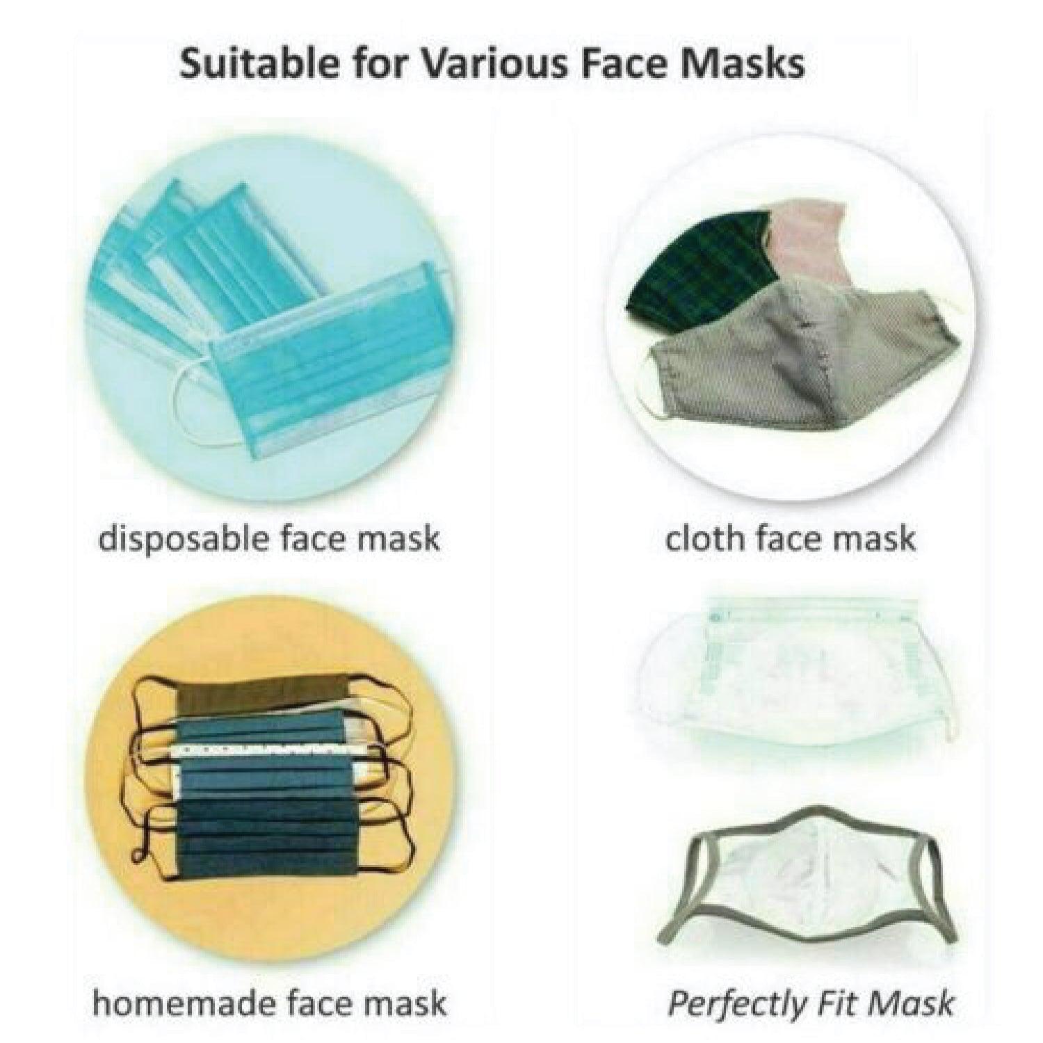 Face Mask Bracket - Lipstick Protector,Mask Bracket, Face Guard, 3D Mask Bracket, Mask Holder, Face Mask Bracket, Silicone Bracket Inner Support Frame Personal Care - Tophatter Daily Deals