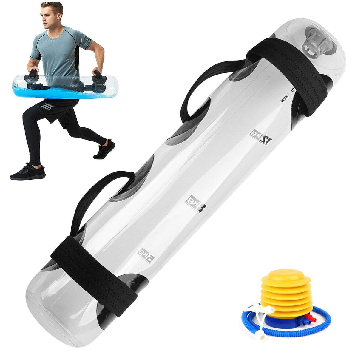 Weight Water Bag - Home Gym Workouts Equipment Exercise & Fitness - Tophatter Daily Deals