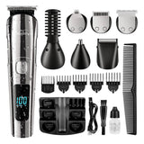 Beard Trimmer Rechargeable & Cordless Hair Clippers for Men-Waterproof Body Mustache Nose Ear Facial Cutting Groomer Personal Care - Tophatter Daily Deals