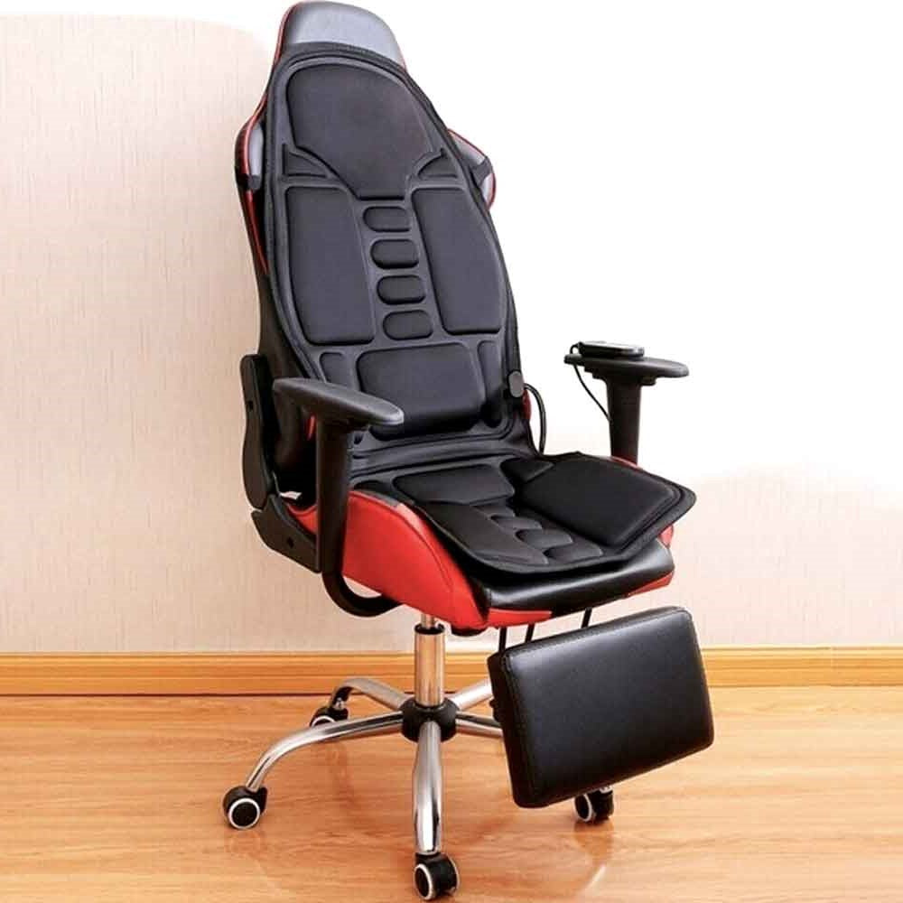 Massage Chair Pad With Heat And 8 Modes For Car Home - Tophatter Daily Deals