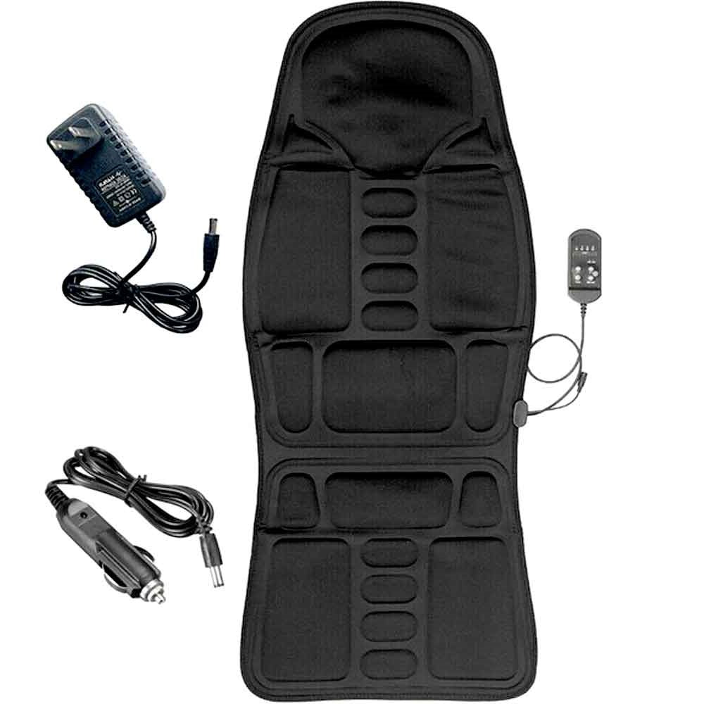 Massage Chair Pad With Heat And 8 Modes For Car Home - Tophatter Daily Deals