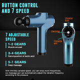 Deep Muscle Massager Gun - Percussion Massager Tissue Relaxing Therapy Exercise & Fitness - Tophatter Daily Deals