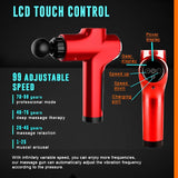 Deep Muscle Massager Gun - Percussion Massager Tissue Relaxing Therapy Exercise & Fitness - Tophatter Daily Deals