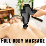 Deep Muscle Massager Gun - Percussion Massager Tissue Relaxing Therapy Exercise & Fitness - Tophatter Daily Deals