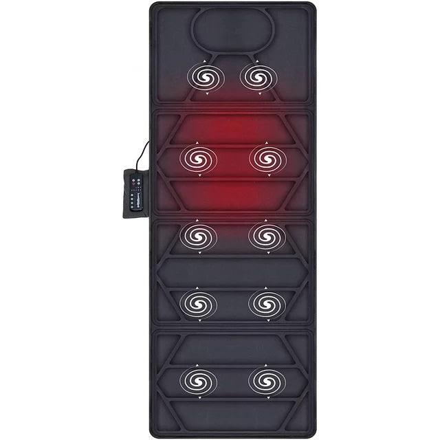 Full Body Massage Mat UK - Massage Mat with Heating, Massage Pad with 10 Vibrating Motors Health & Beauty - Tophatter Daily Deals