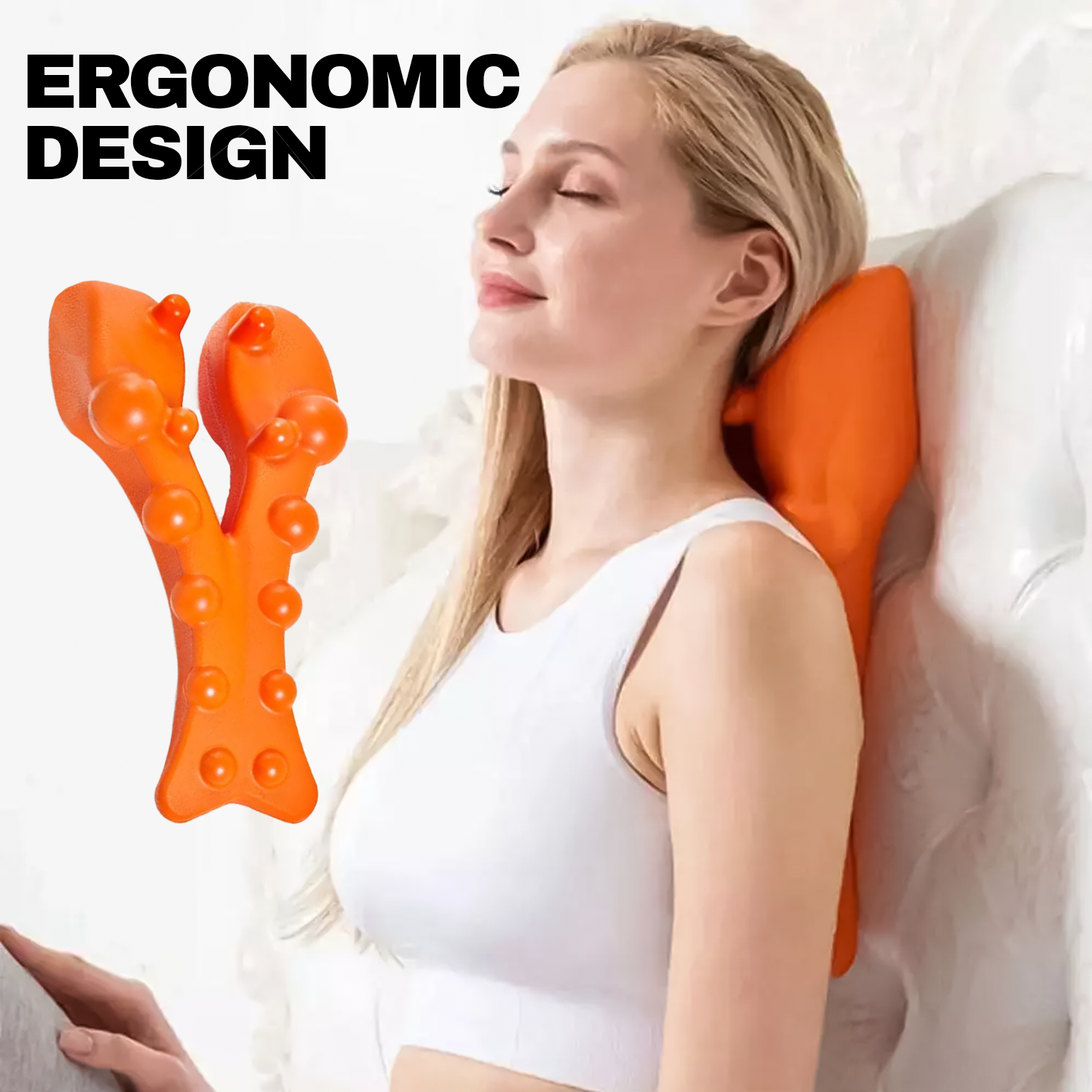 Trigger Point Massage Tool – Relieves Muscle Tension & Reduces Fatigue for Back & Neck Health Care - Tophatter Daily Deals
