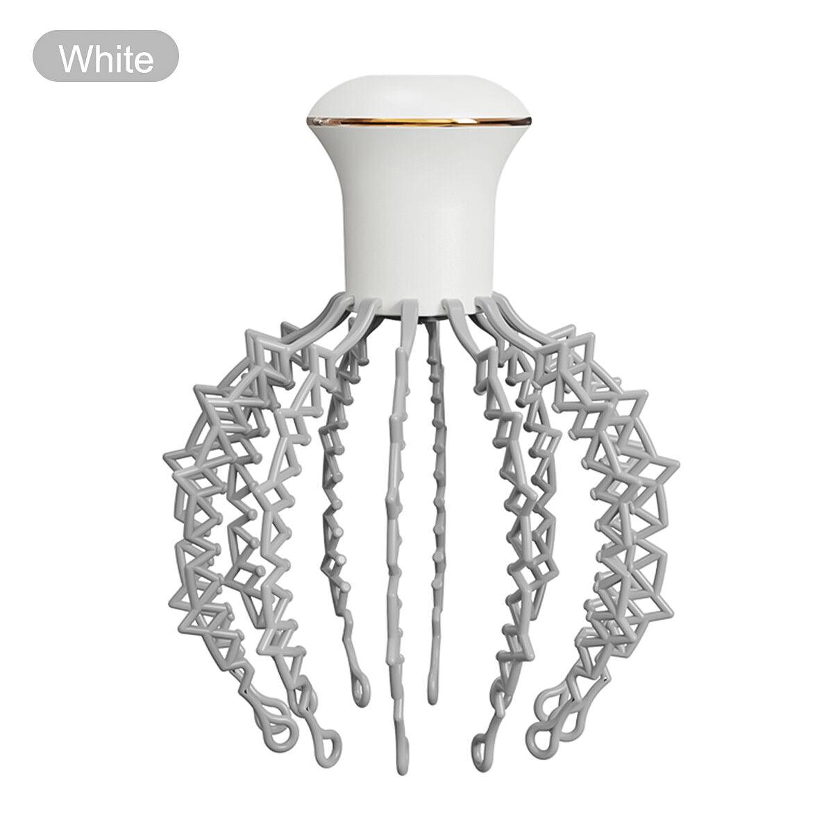 Octopus Head Massager - Electric Scalp Massager Stress Relief Relax Hair Care - Tophatter Daily Deals