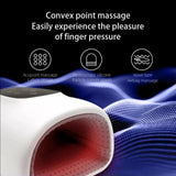 Hand Massager Machines - Electric Hand Massager for Palm Massage Cordless Heat Accupressure Massager Personal Care - Tophatter Daily Deals