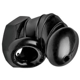 Master Series Detained Restrictive Chastity Cage (Black) – Rubber Chastity Device with Nubs > Bondage Gear > Male Chastity - Tophatter Daily Deals
