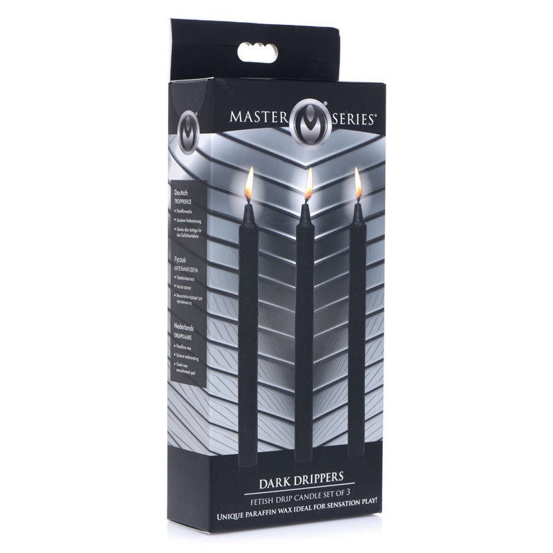 Master Series Fetish Drip Candles Black Three Pack > Candles > Drip - Tophatter Daily Deals
