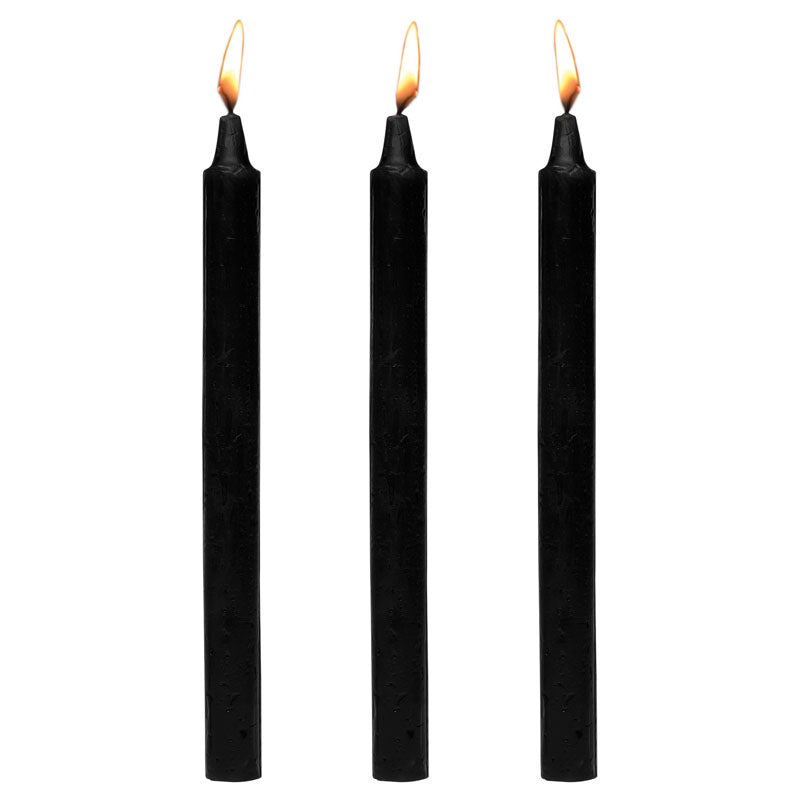 Master Series Fetish Drip Candles Black Three Pack > Candles > Drip - Tophatter Daily Deals