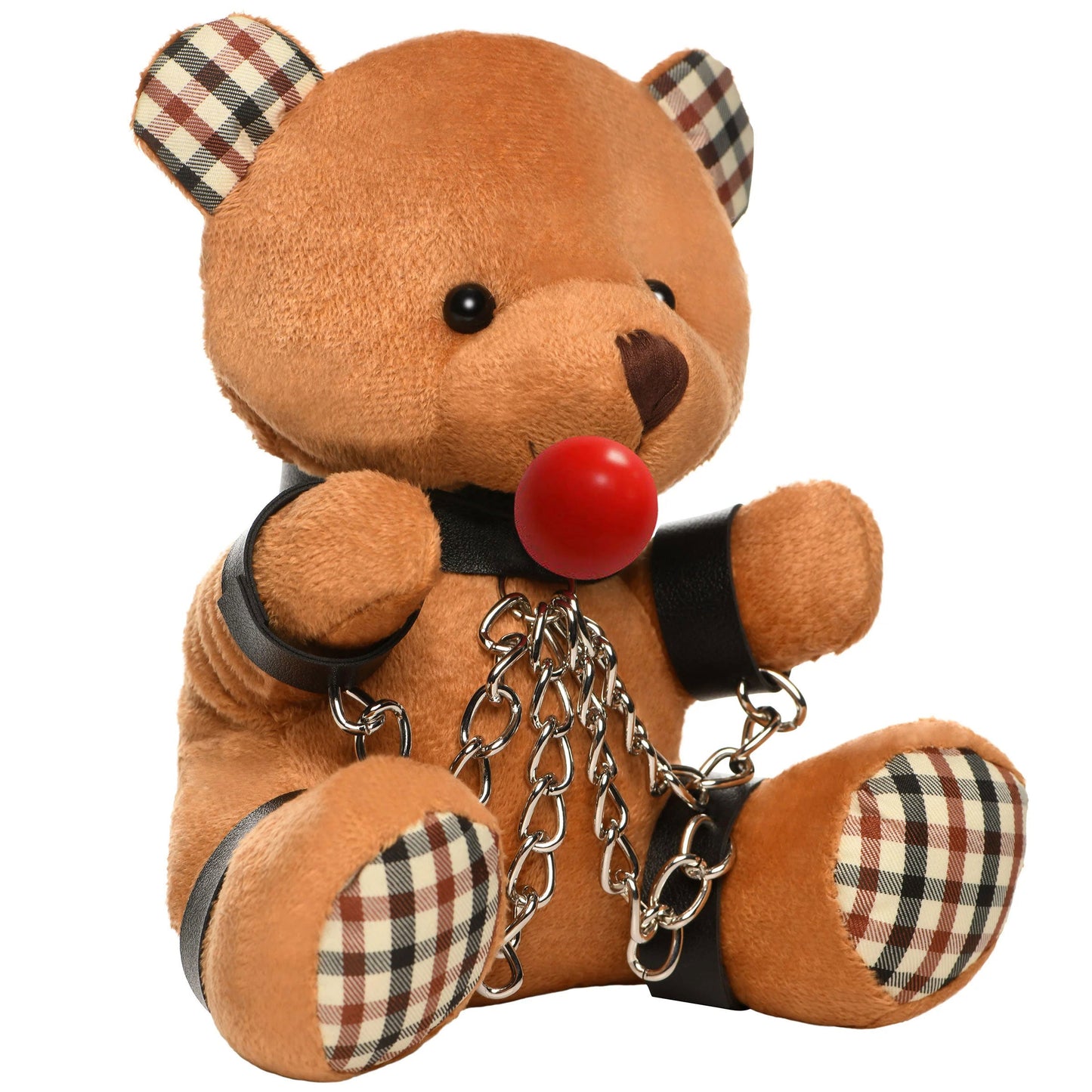 Master Series Gagged Bondage Bear Plush Toy > Novelties > Gag Gifts - Tophatter Daily Deals
