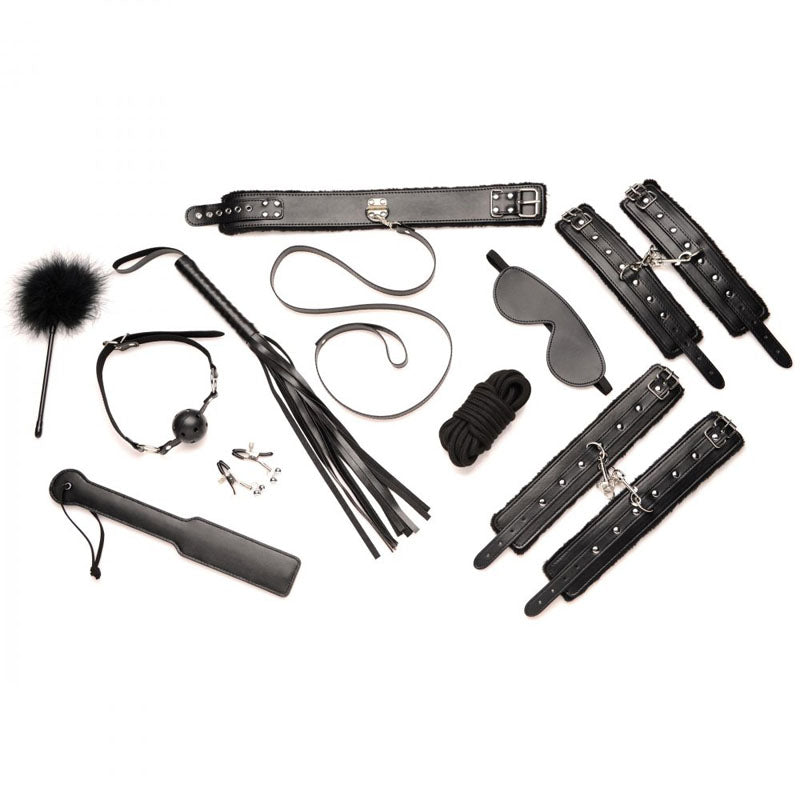 Master Series Hook Up 10 Piece Plush Bondage Set > Bondage Gear > Bondage Kits - Tophatter Daily Deals