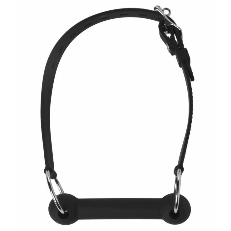 Master Series Mr. Ed Lockable Silicone Horse Bit Gag – Adjustable Silicone Gag > Bondage Gear > Gags and Bits - Tophatter Daily Deals