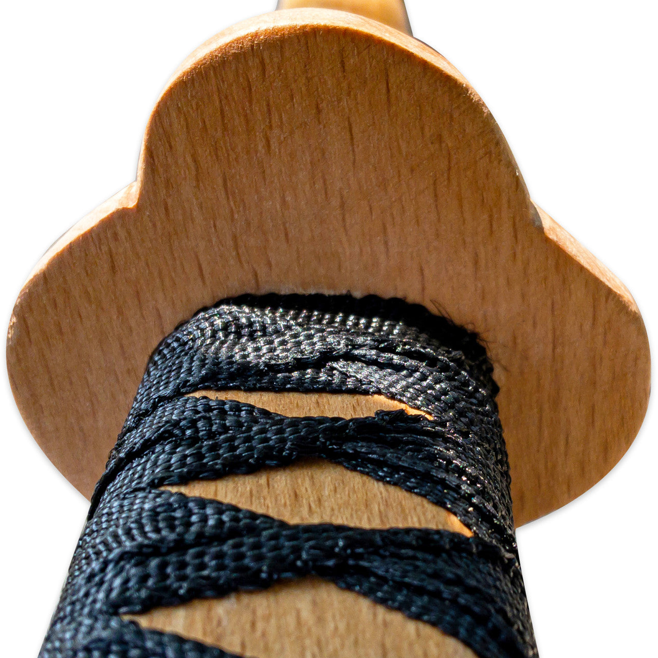 Master the Art Wooden Training Katana with Nylon Wrap ninja & martial arts - Tophatter Daily Deals