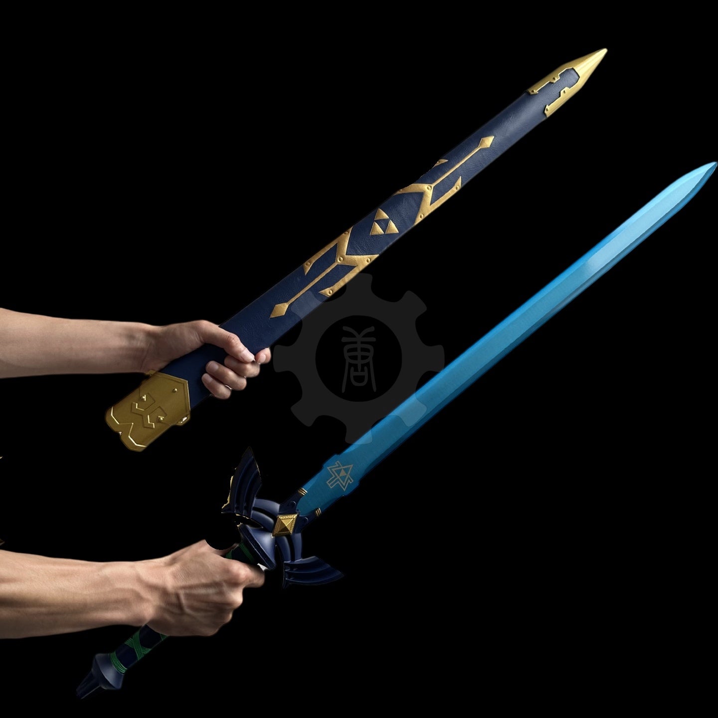 Link Master Sword Blue Blade Metal Replica Cosplay Prop - Tophatter Daily Deals