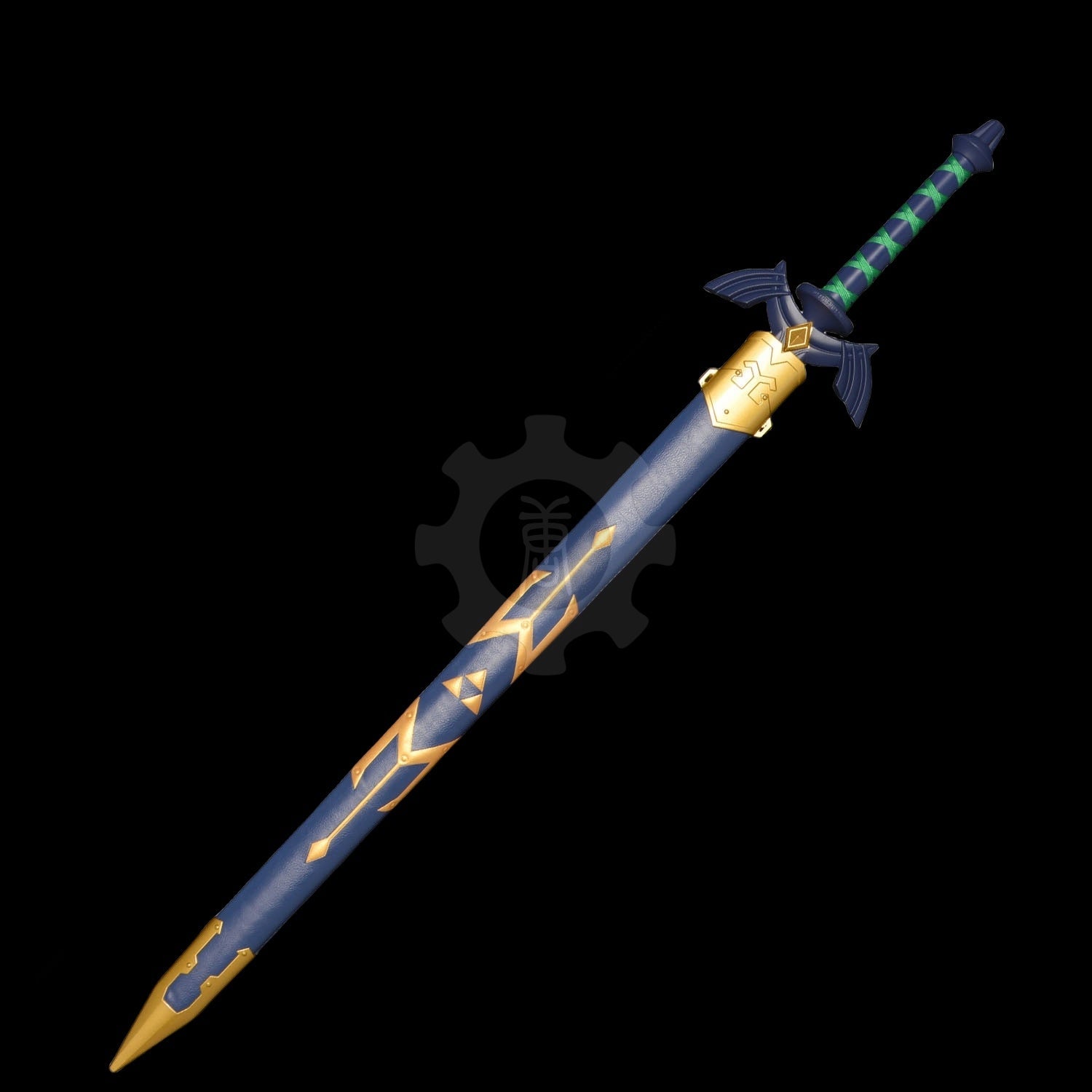 Link Master Sword Blue Blade Metal Replica Cosplay Prop - Tophatter Daily Deals