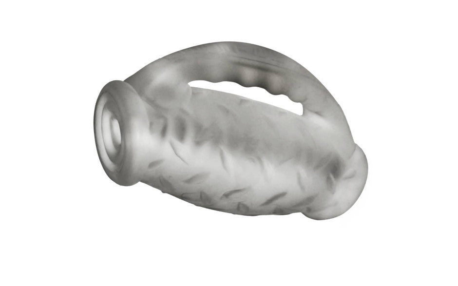 Masterjack Double Penetration Clear Ice - Double Ended Stroker > Sex Toys For Men > Masturbators > Manual - Tophatter Daily Deals
