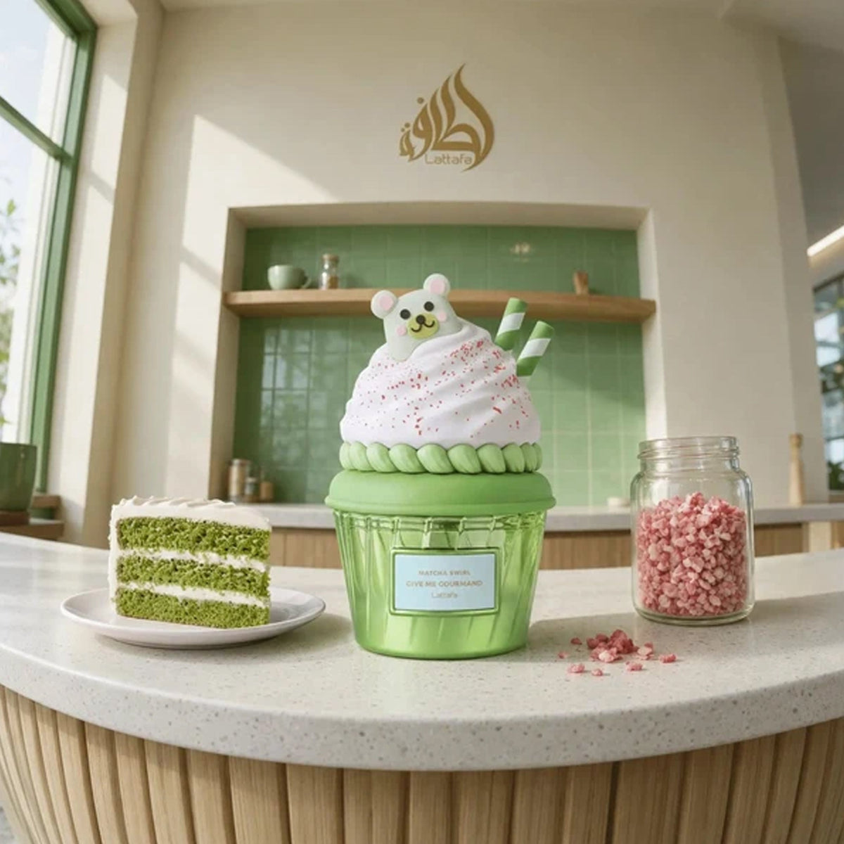 Lattafa Give Me Gourmand Matcha Swirl Eau De Parfum 75ml Spray