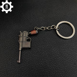 Metal Tiny Mauser C96 Pistol Model Keychain - Tophatter Daily Deals
