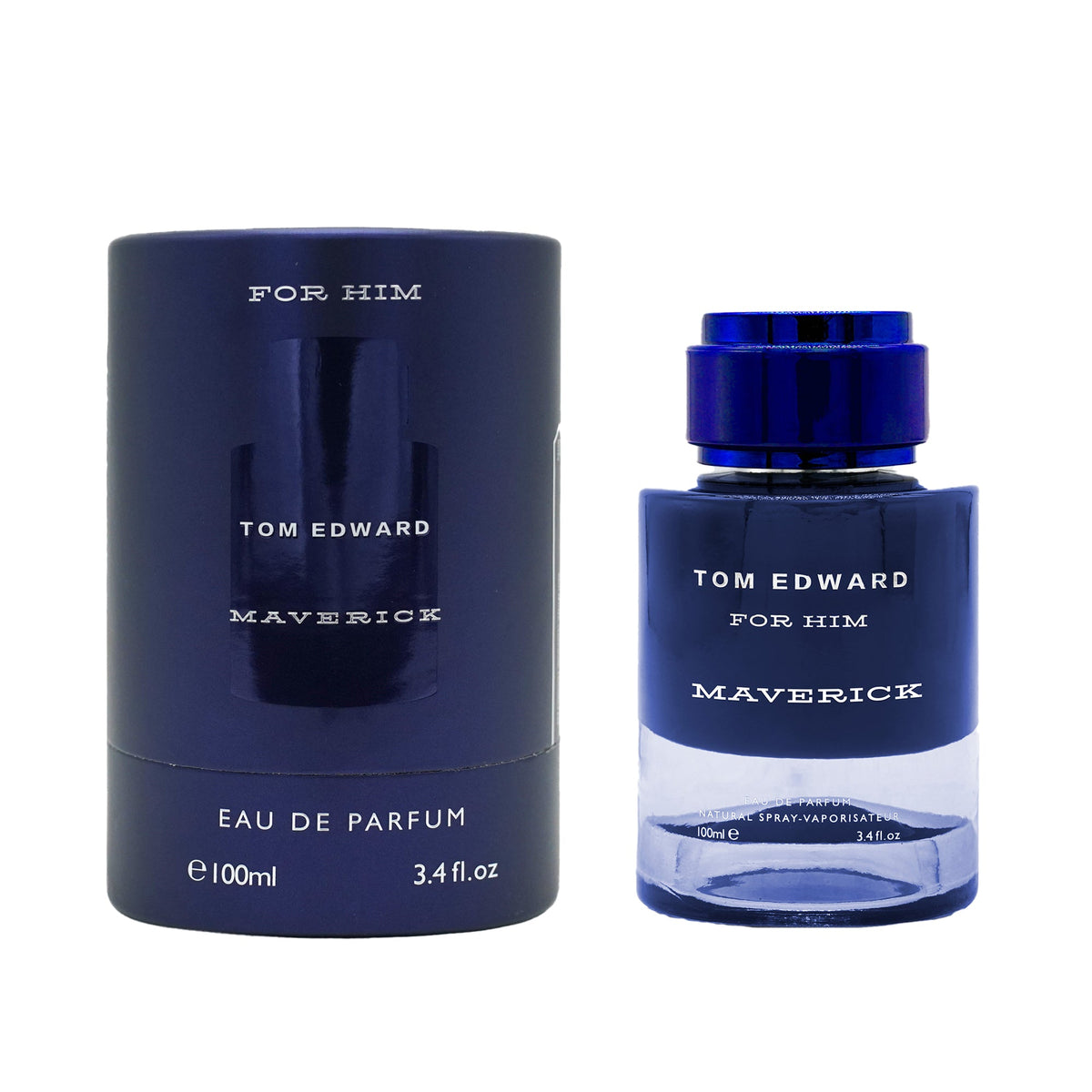 Tom Edward Maverick Eau De Parfum 100ml Spray - Tophatter Daily Deals
