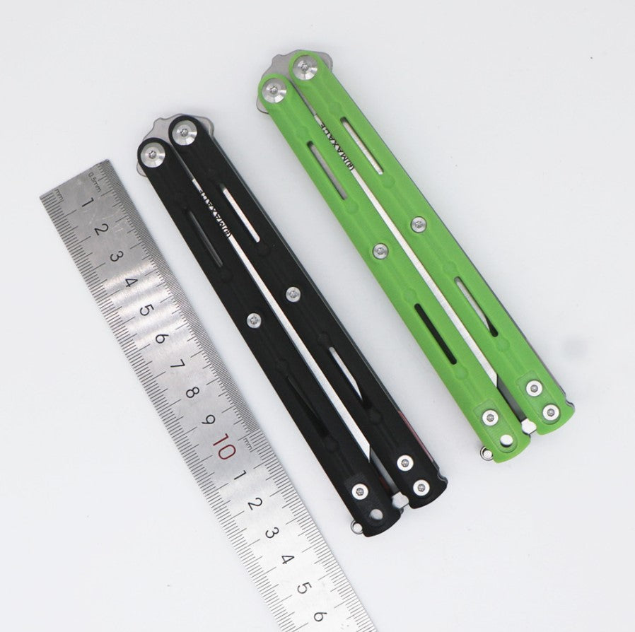 Maxace Serpent Striker II Butterfly Knife w/ Bearings - G10 Balisong asst. colors Knife-Balisong - Tophatter Daily Deals