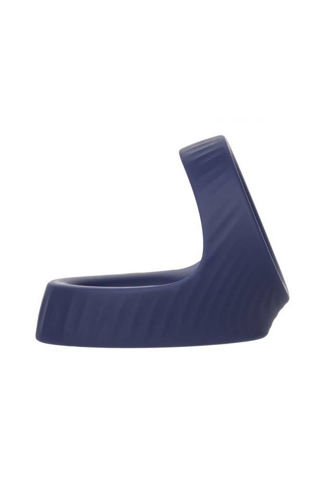 Cal Exotics - Viceroy - Max Dual Silicone Cock Ring - Blue Sex Toy - Tophatter Daily Deals