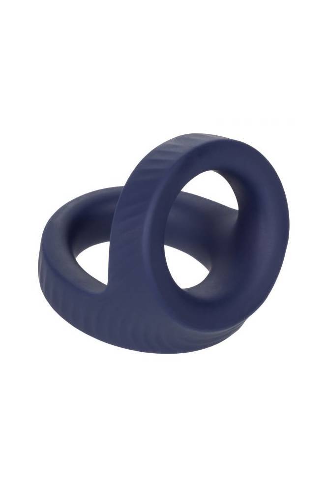 Cal Exotics - Viceroy - Max Dual Silicone Cock Ring - Blue Sex Toy - Tophatter Daily Deals