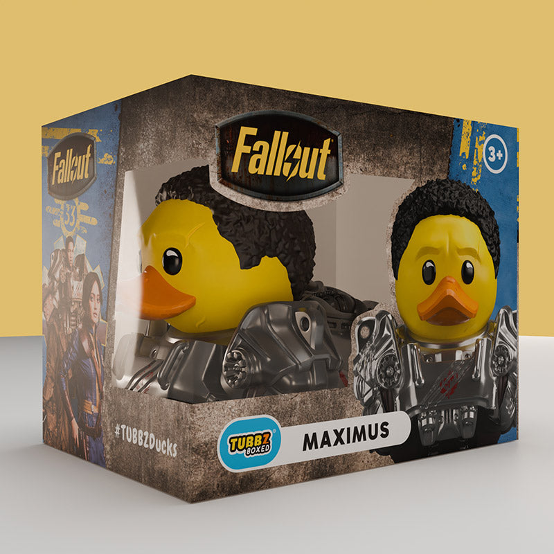 Fallout TV: Maximus TUBBZ (Boxed Edition) TUBBZ Collectible Duck - Tophatter Daily Deals