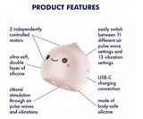 Satisfyer Mochi – Small Silicone Air Pulse Clitoral Vibrator > Sex Toys For Ladies > Air Pulsation - Tophatter Daily Deals