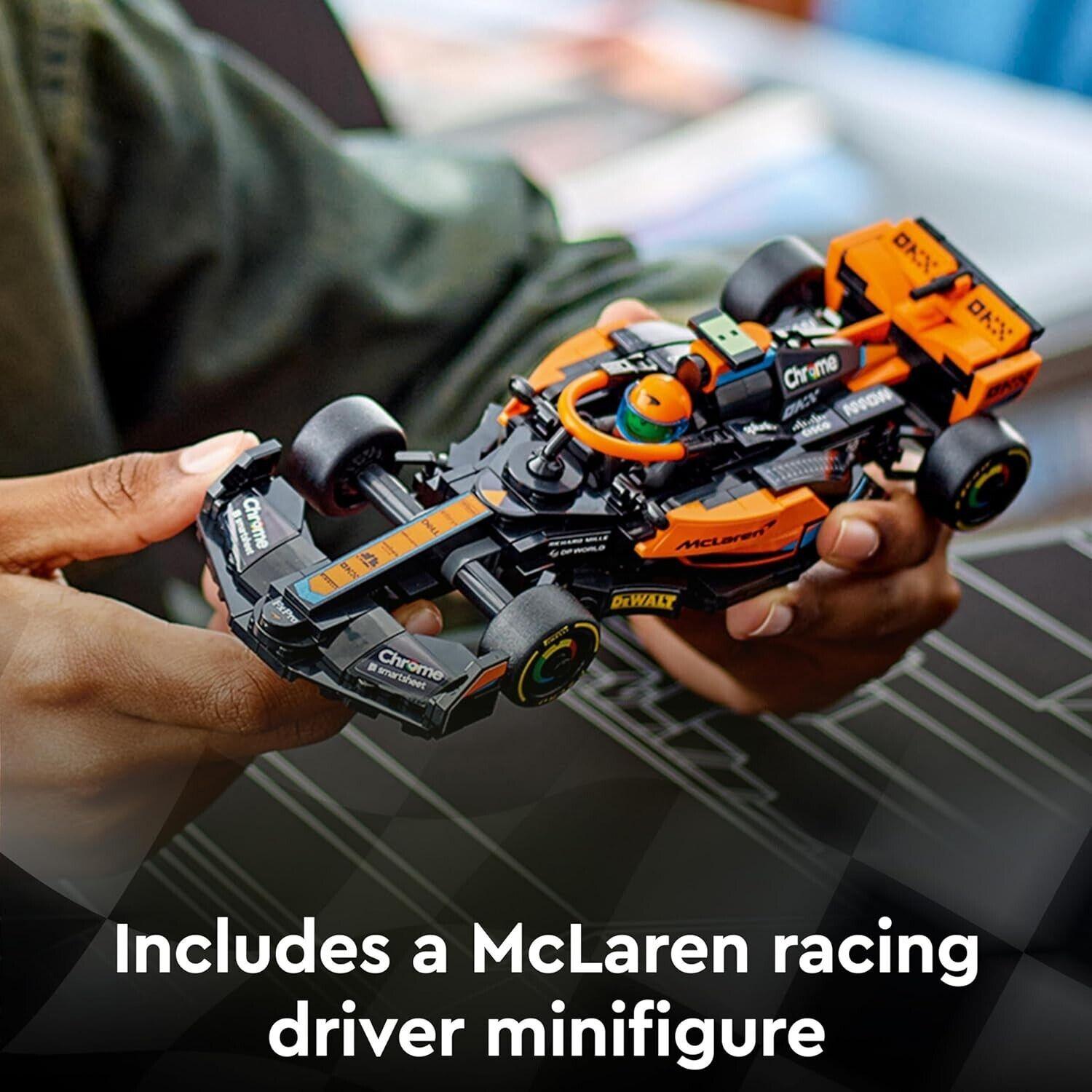 Racing Toy Car - 2023 McLaren Formula Speed Champions 76919 f1 Race Toy car Car Accessories - Tophatter Daily Deals
