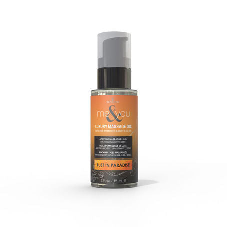 Me and You Pheromone Infused Massage Oil Lust in Paradise 2oz > Essentials > Massage Oil - Tophatter Daily Deals
