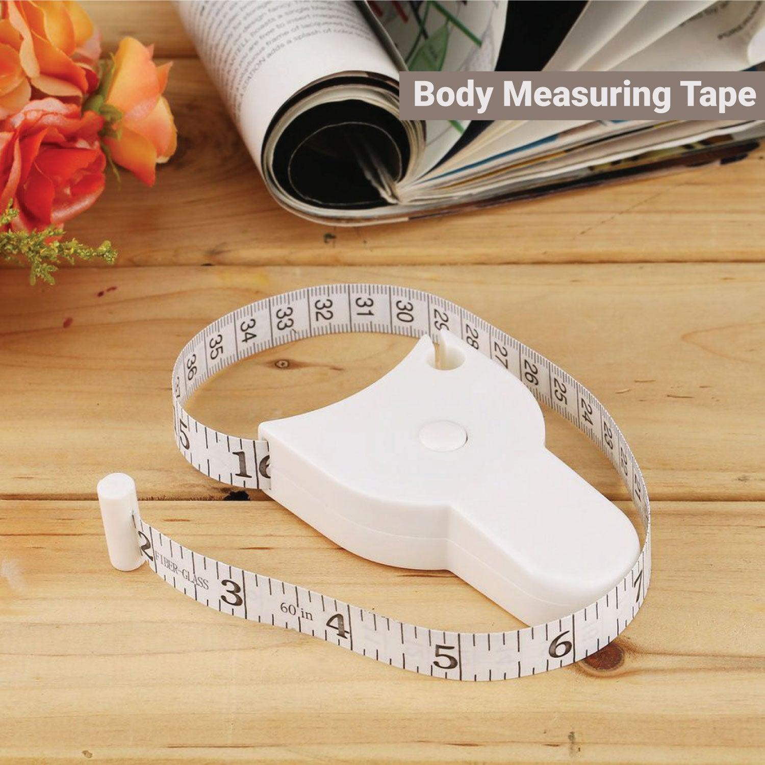 Measuring Tape for Body - Push-Button Retract Lock Pin System 150CM Automatic Telescopic Body Measure Tape Business & Industrial - Tophatter Daily Deals