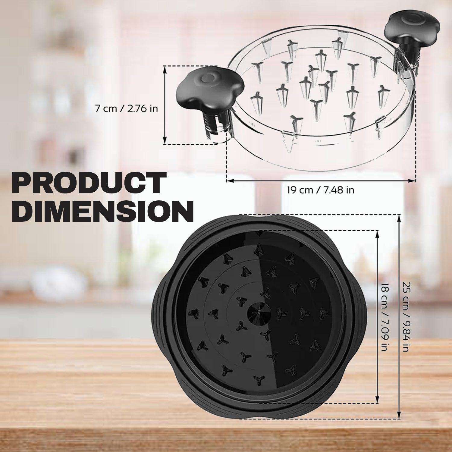 Chicken Breast Shredder - Meat Shredder Machine Suitable for Pork Beef Chicken Twist with Brush & Fork Home - Tophatter Daily Deals